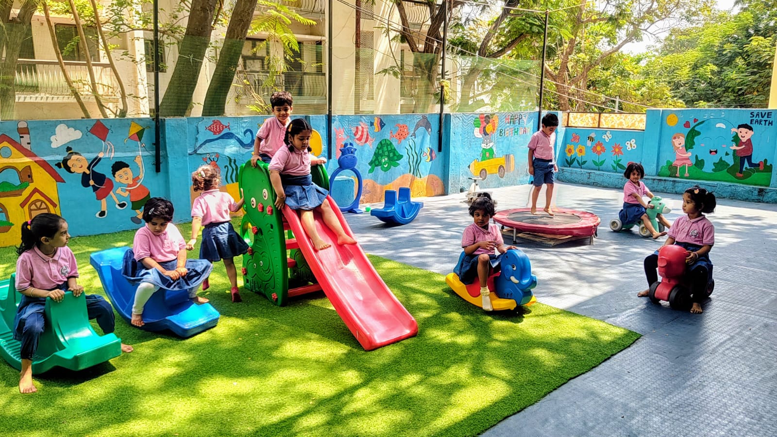 Music and dance at Tag Play School Hyderabad