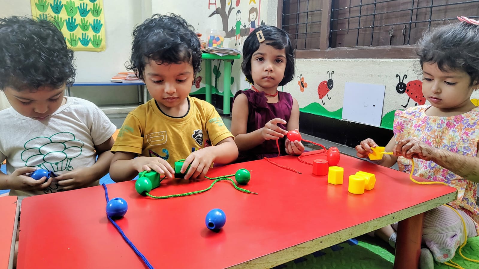 Team building activities at Tag Play School Masab Tank