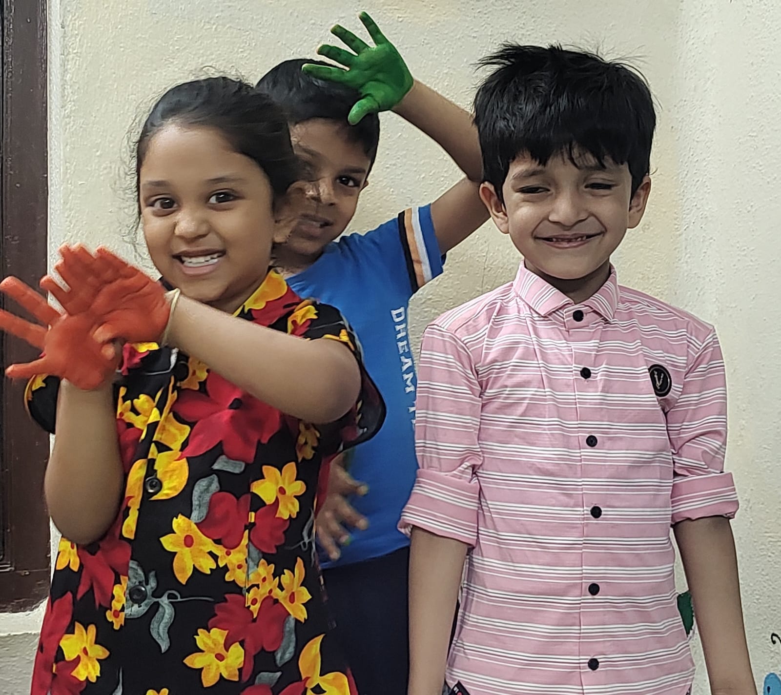 Art and craft activities at Tag Play School Hyderabad